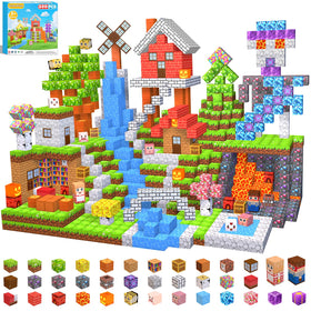 EchoPlan 200PCS magnetic blocks collection inspires imaginative play and builds.