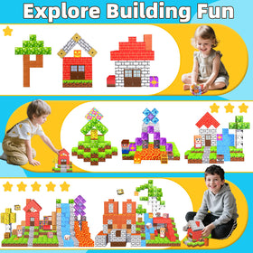 EchoPlan idea booklet provides visual guides for guided and open-ended play.