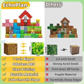 EchoPlan sensory jingling blocks enhance focus during play