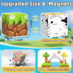 EchoPlan strong magnets safe design ensures sturdy constructions during play sessions.