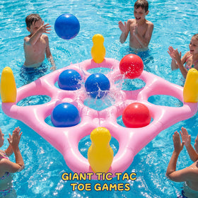 ECHTPower ring toss rings for precise throws during pool play.