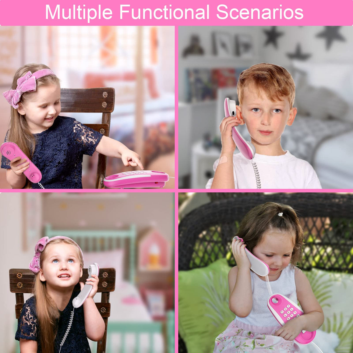 ECLENYES two-phone set supports shared playing and social interaction.