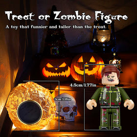 econoLED zombie doctor figure detail highlights vivid printing for display