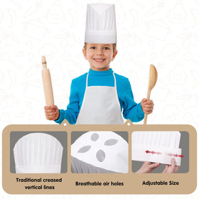 Ecoofor apron name embroidery ready: personalize for each child.