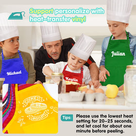 Ecoofor XL apron close-up of durable stitching and stain resistance