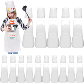 Ecoofor kids chef hat adjustable: comfortable fit for growing heads.