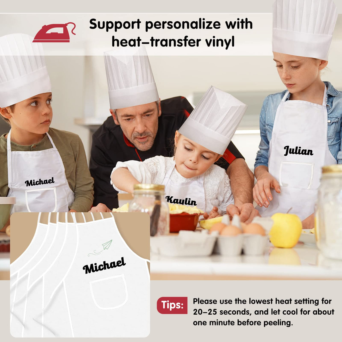 Ecoofor multi-occasion kids activity set: baking, painting, and crafts.