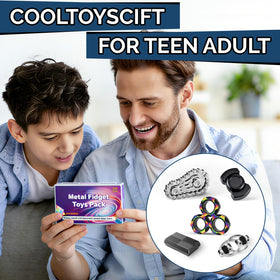EcoPetVibe magnetic fidget toy aiding focus during study or breaks