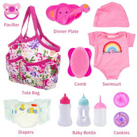 Ecore Fun clothes and hat set helps dolls look ready for imaginative adventures