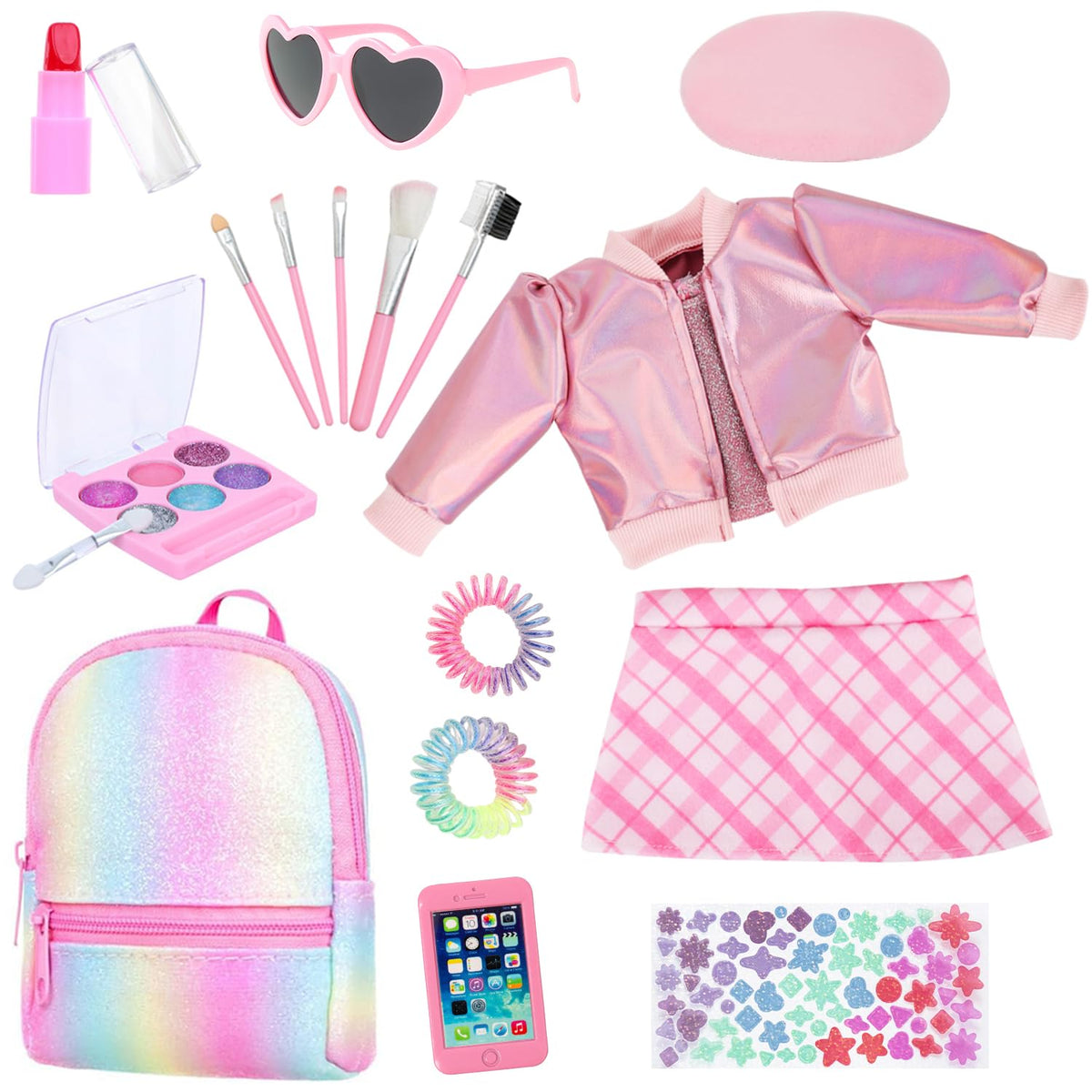 Ecore Fun complete play set supports creative social interaction through pretend fashion.