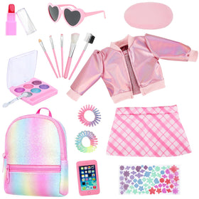 Ecore Fun complete play set supports creative social interaction through pretend fashion.