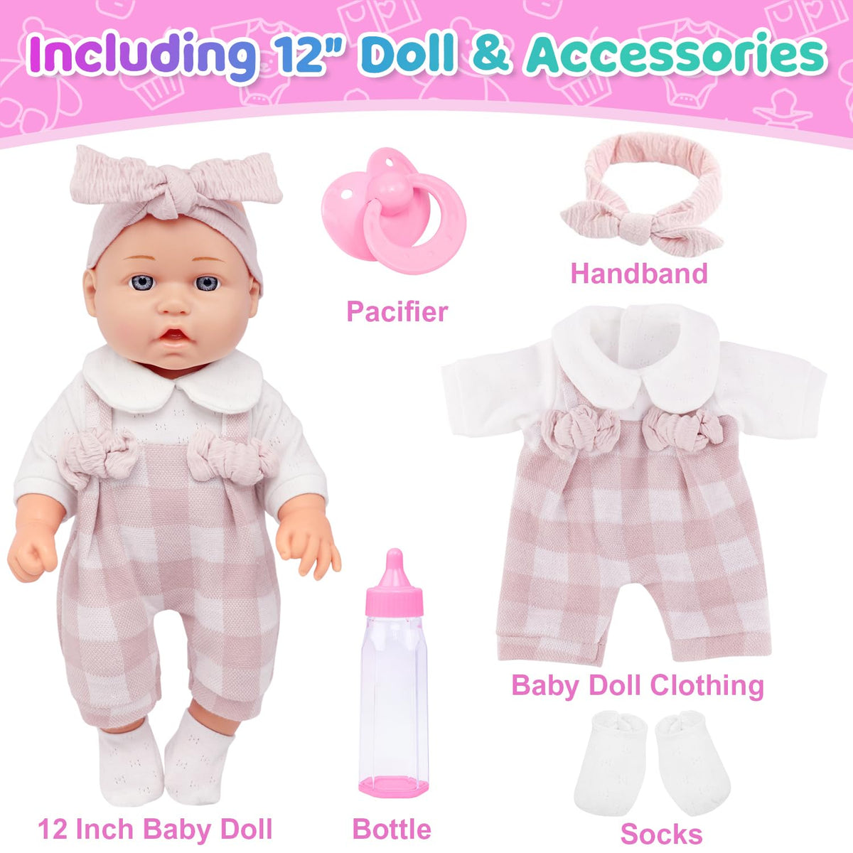 Ecore Fun bow headband adds cute touch to the outfit