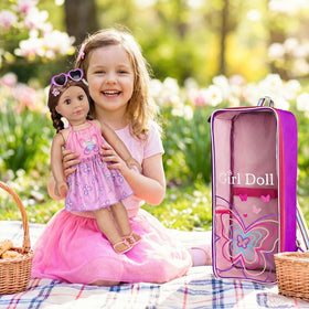 Includes Ecore Fun clothes and accessories to customize looks on the go.