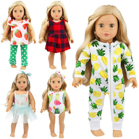Ecore Fun doll headbands add cute finishing touches to outfits.