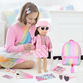 Ecore Fun makeup brush set with kid-friendly tools for gentle play.