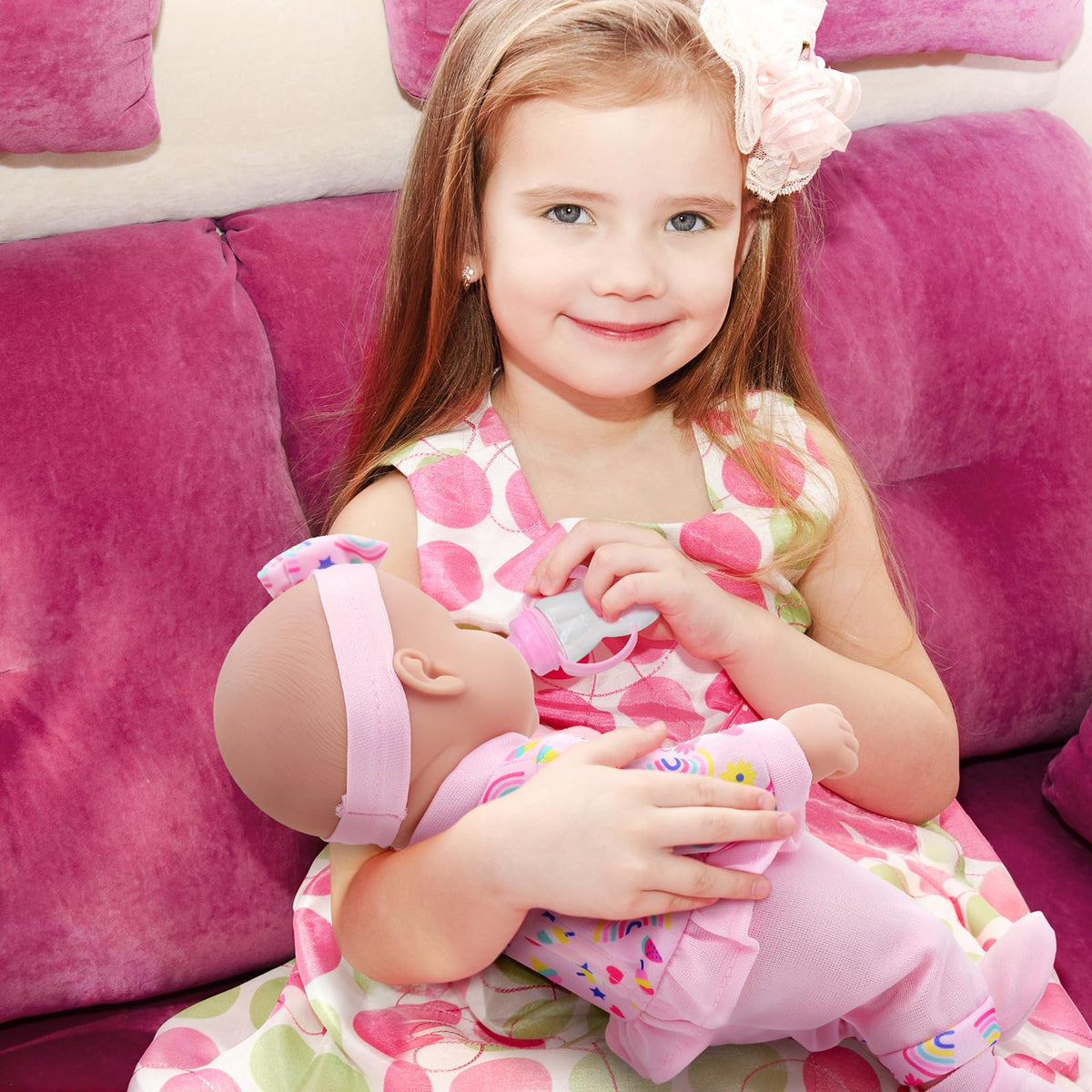 Nipple accessory included with Ecore Fun doll for complete playset use.