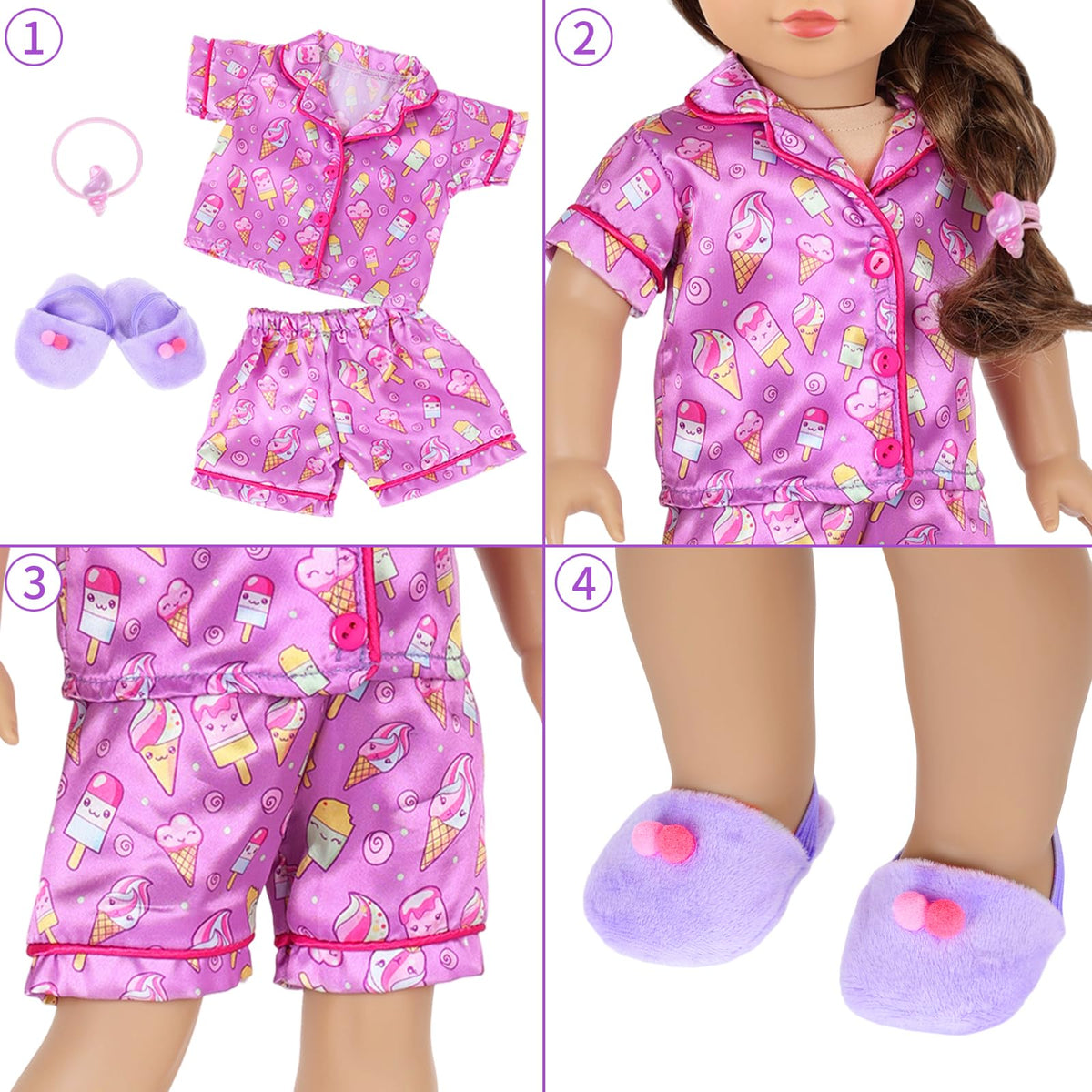 Ecore Fun doll pillow offering soft support during pretend sleepovers