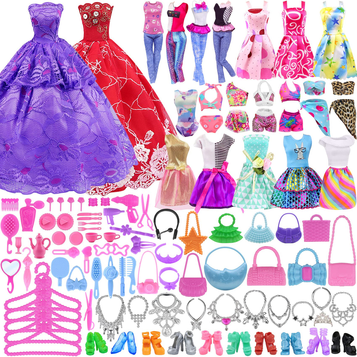 Ecore Fun swimsuits for stylish doll beach outfits