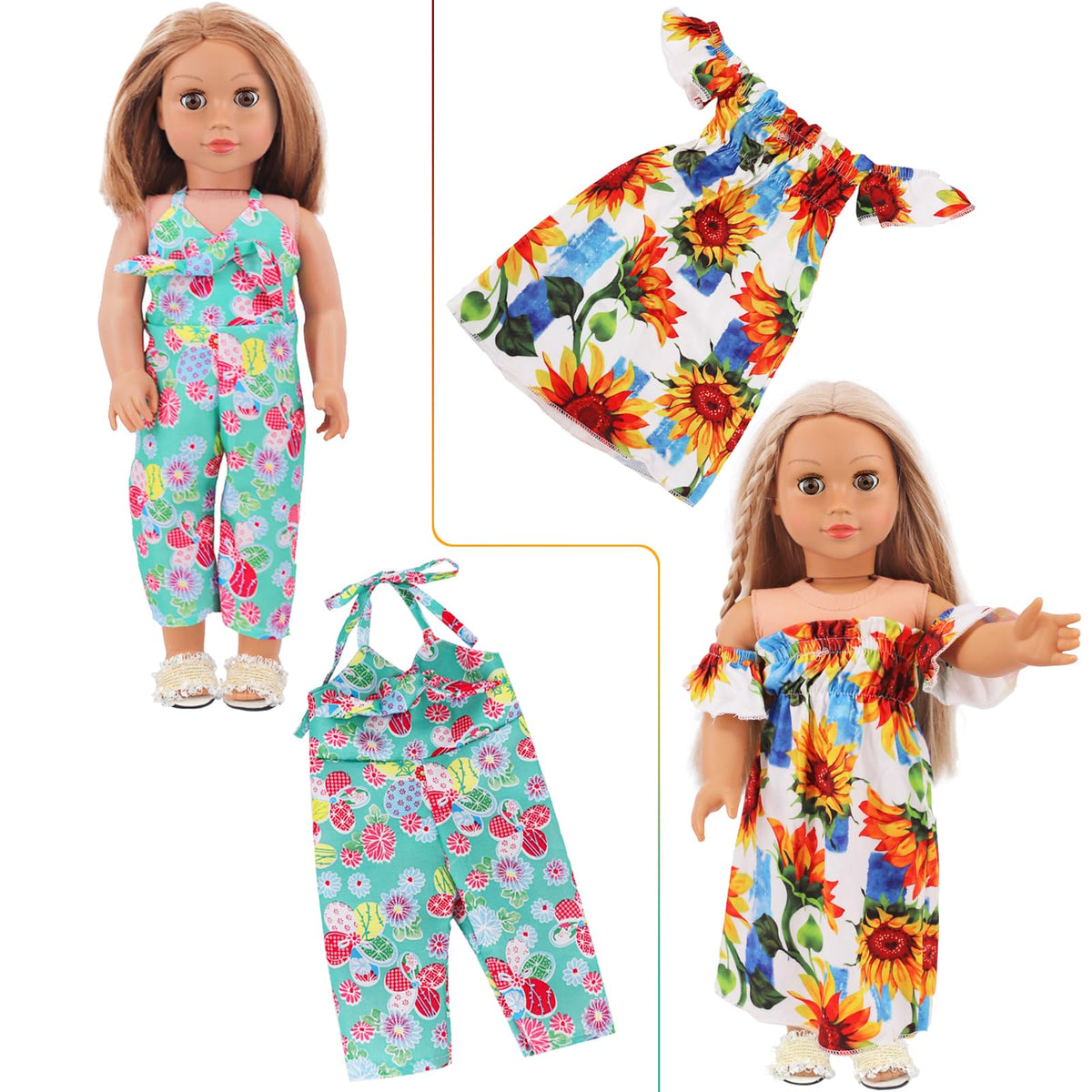 Ecore Fun gift-ready doll clothes set, perfect for birthdays and holidays.