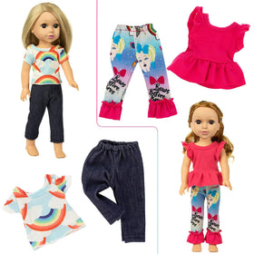 Ecore Fun pajama set offers cozy dress-up options for dolls.