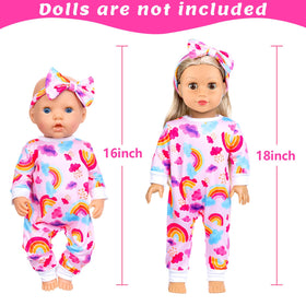 Ecore Fun rainbow jumpsuit headband highlights colorful styling for storytelling