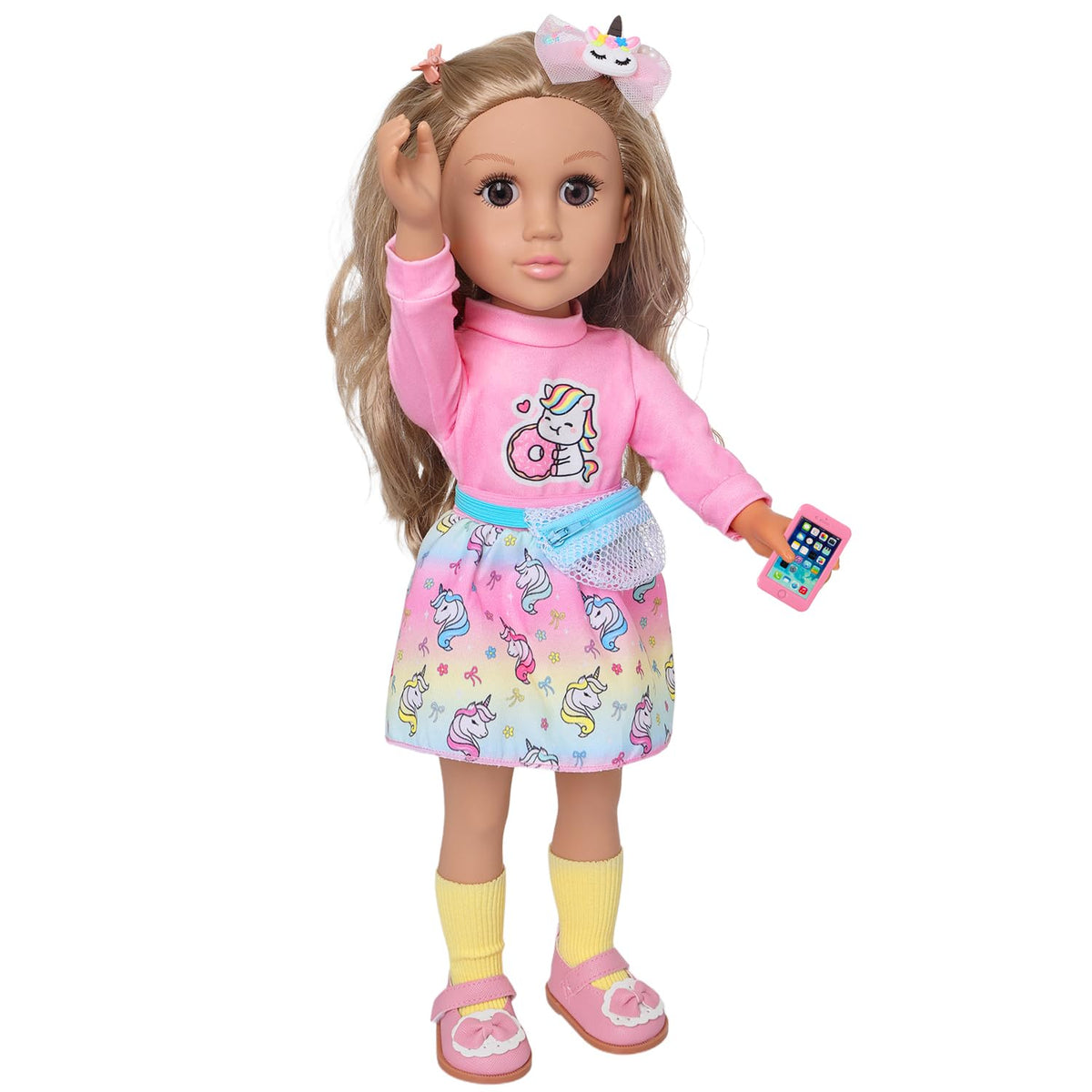 Ecore Fun rainbow unicorn skirt for mix-and-match outfits