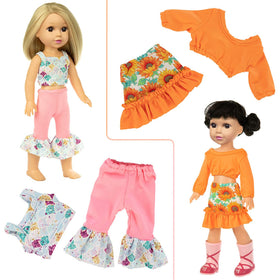 Ecore Fun satin lace tulle outfit feels silky and premium for dolls.