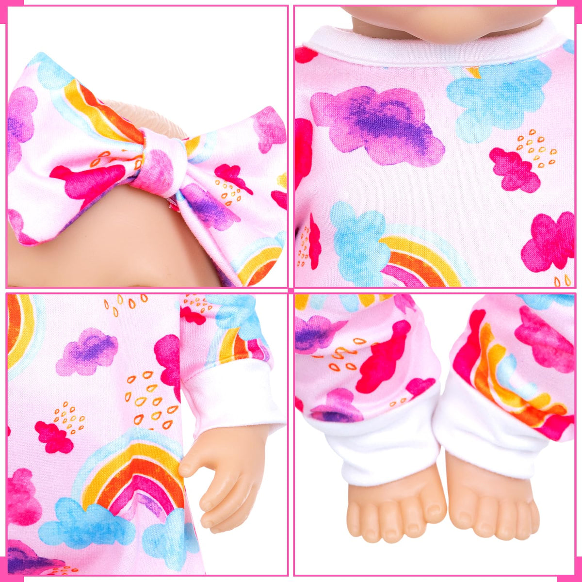 Ecore Fun tropical flamingo jumpsuit headband offers playful dress-up vibes