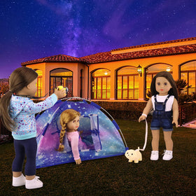 Ecore Fun doll backpack offers portable play and storage for accessories.