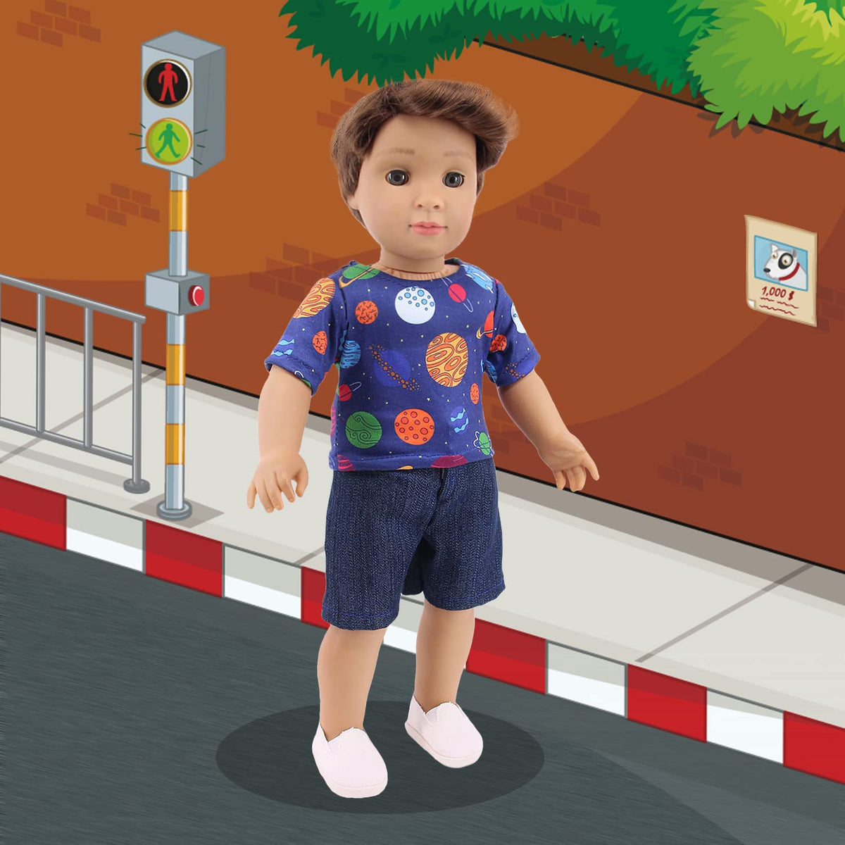 Gift-ready Ecore Fun doll clothes set perfect for holidays and birthdays.