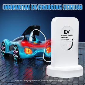 ECOSAT-QIU RC car smoke spray effect during a race