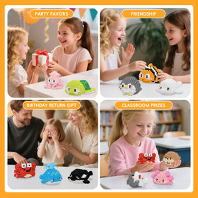 ecpoteny octopus assembly - challenging mini build to spark imagination