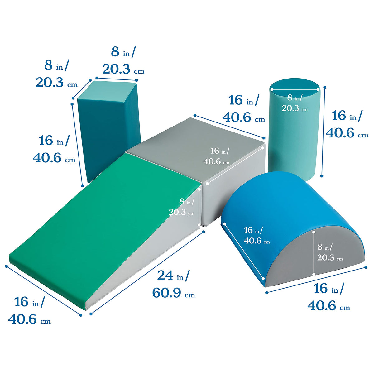 SoftZone wedge block offering stable ascent and soft landings