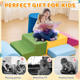 Edbuosy stair block facilitates climbing sequences for confidence and coordination.