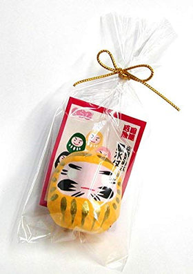 EDOYA Set of 7 Daruma displays colorful inspiration for any space.