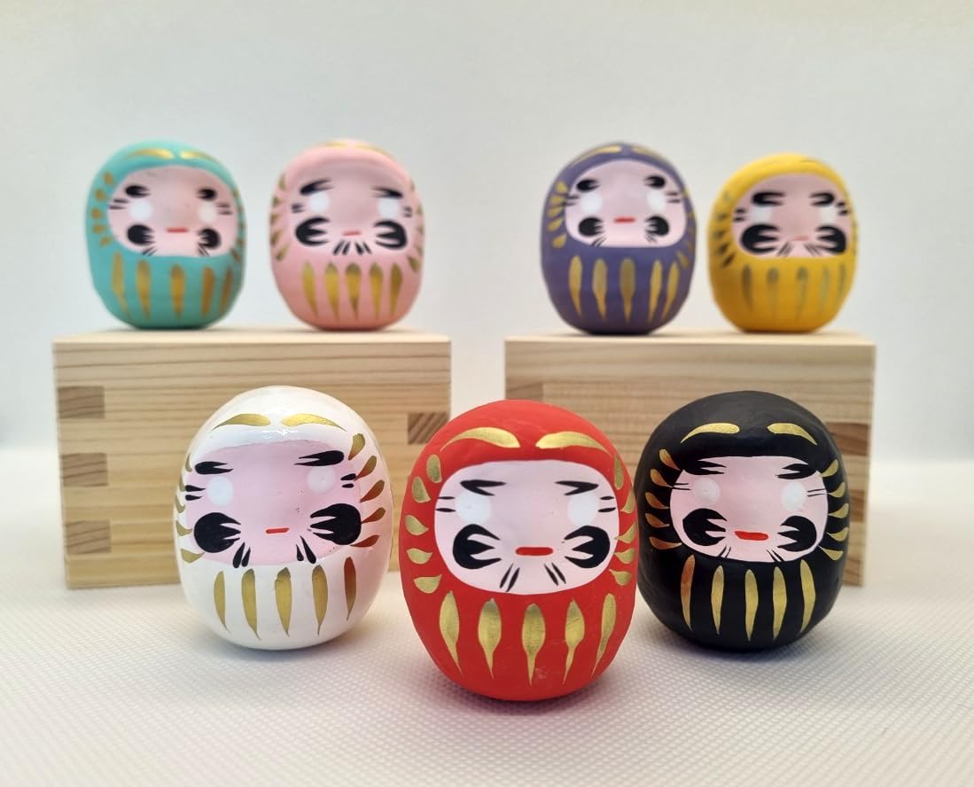 EDOYA Yellow Daruma invites financial opportunities and prosperity in daily life.