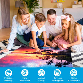 Edsjegn reef landscape puzzle for family-friendly fun