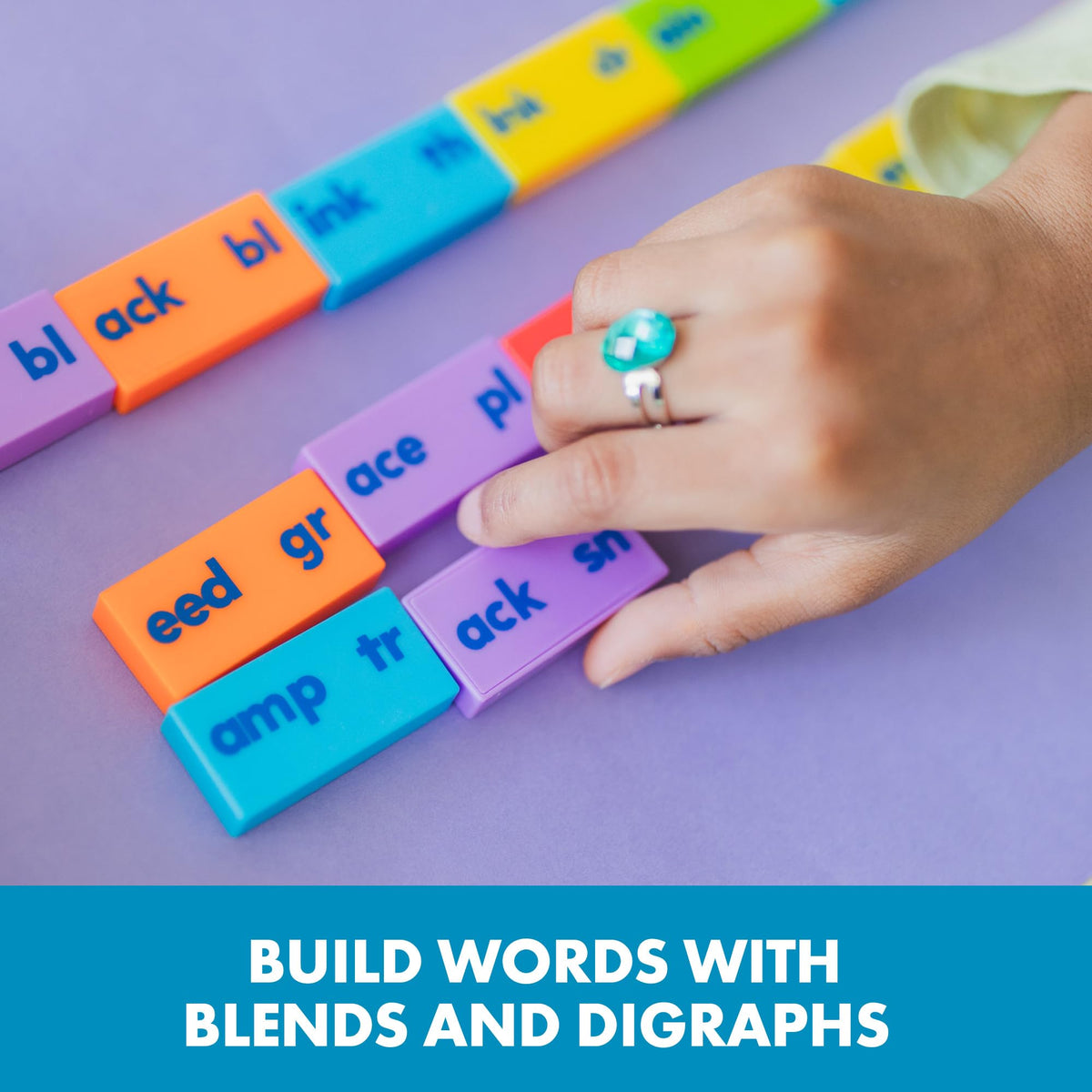 Educational Insights activity guide enhances guided phonics play and centers.