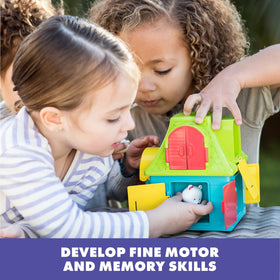 Educational Insights Bears in Pairs bears encourage turn-taking and matching skills during play.