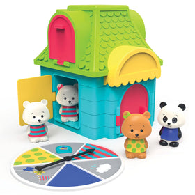 Educational Insights Bears in Pairs playhouse doors boost visual discrimination and memory in toddlers.