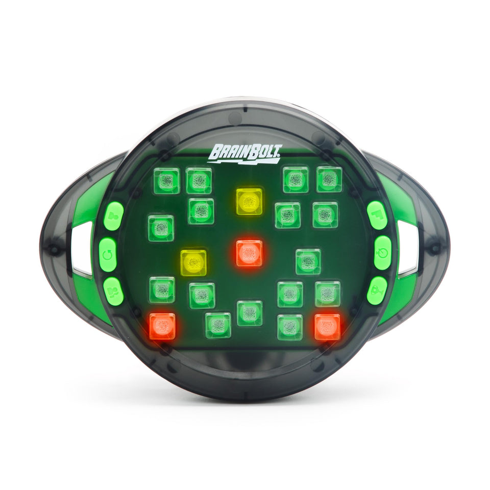 Educational Insights BrainBolt lights a color sequence for portable, screen-free brain training.