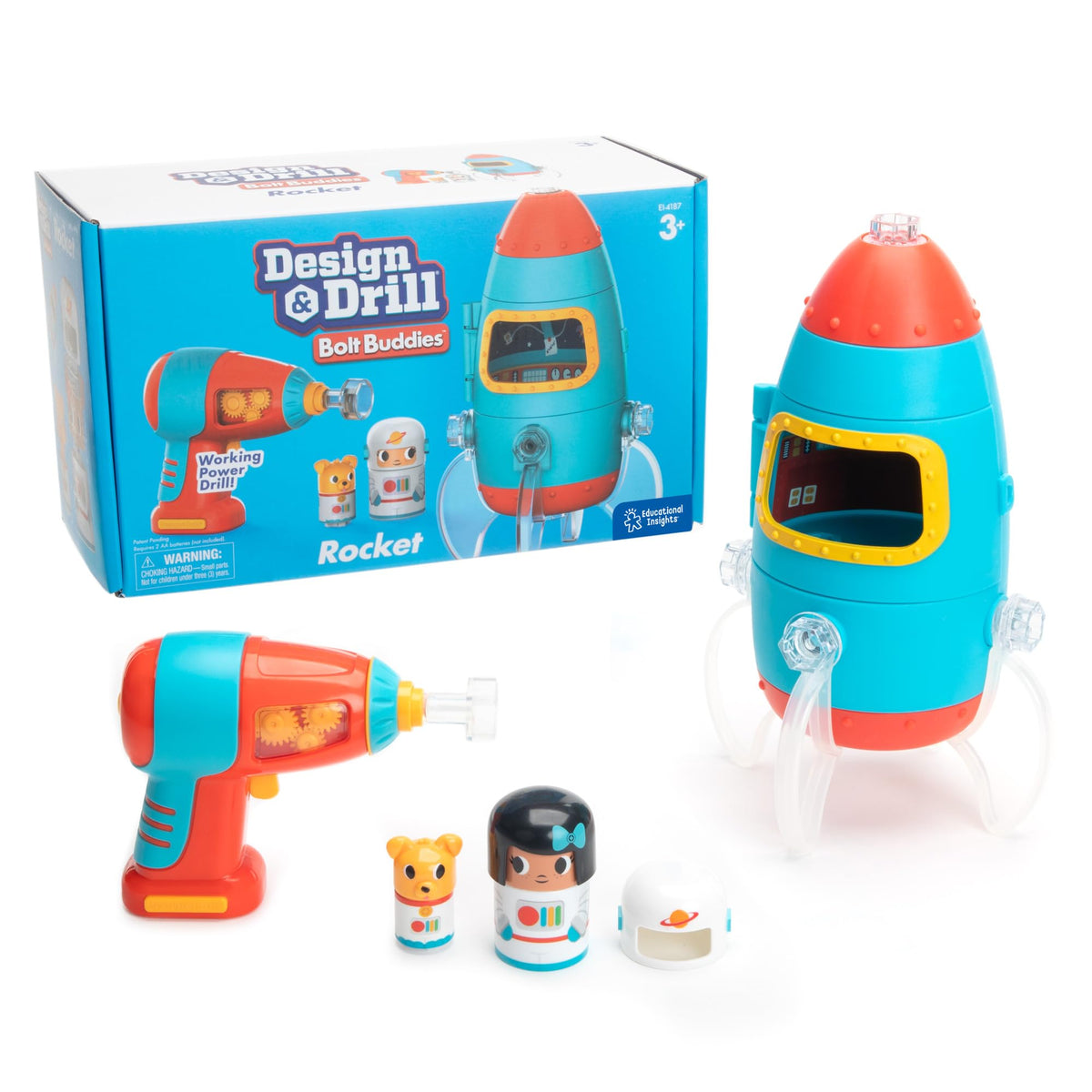 Educational Insights Bolt Buddies Rocket ready for hands-on STEM learning
