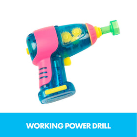 Educational Insights Design and Drill Brightworks translucent drill invites hands-on building exploration
