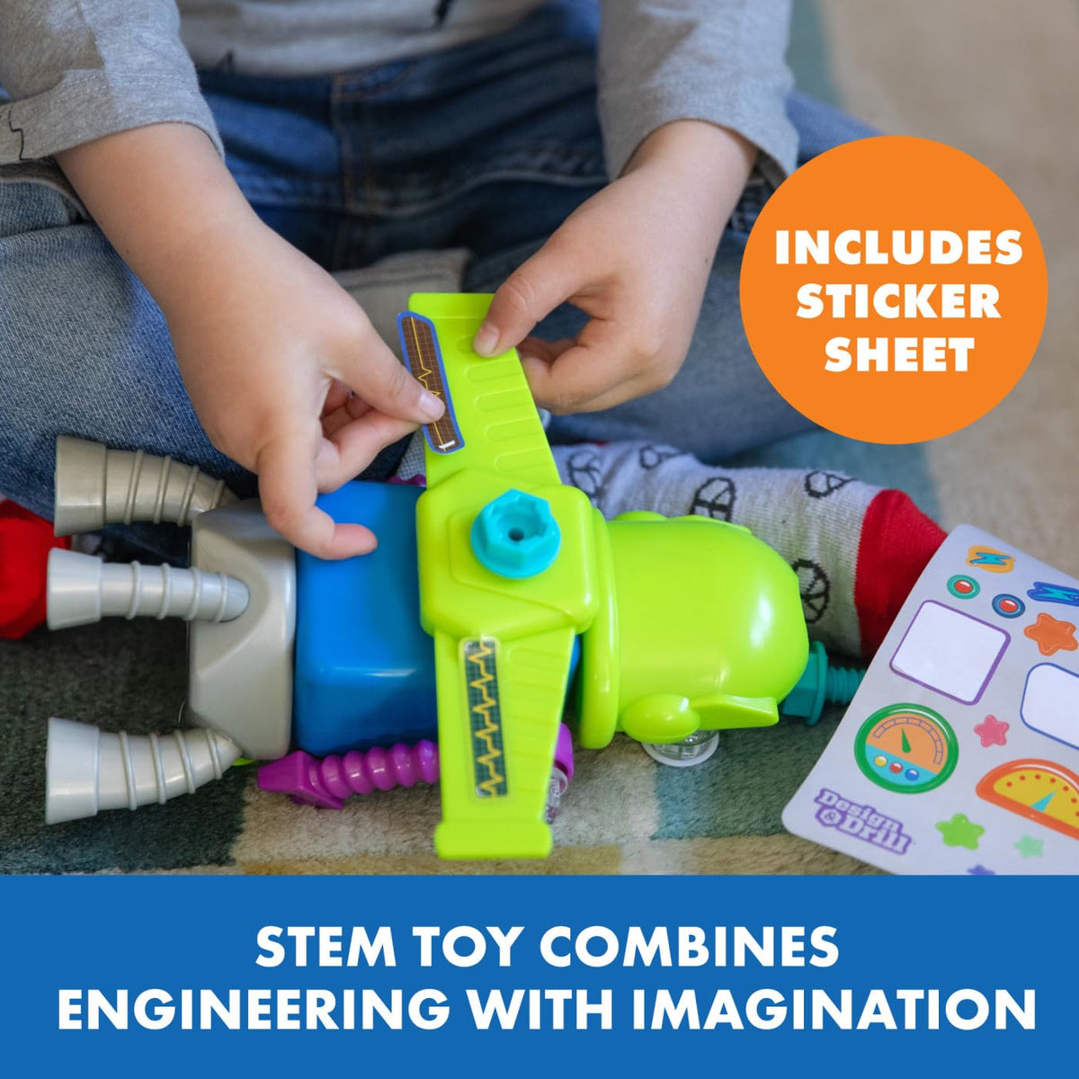 Educational Insights Design & Drill Robot Workshop tools and bits invite imaginative engineering play