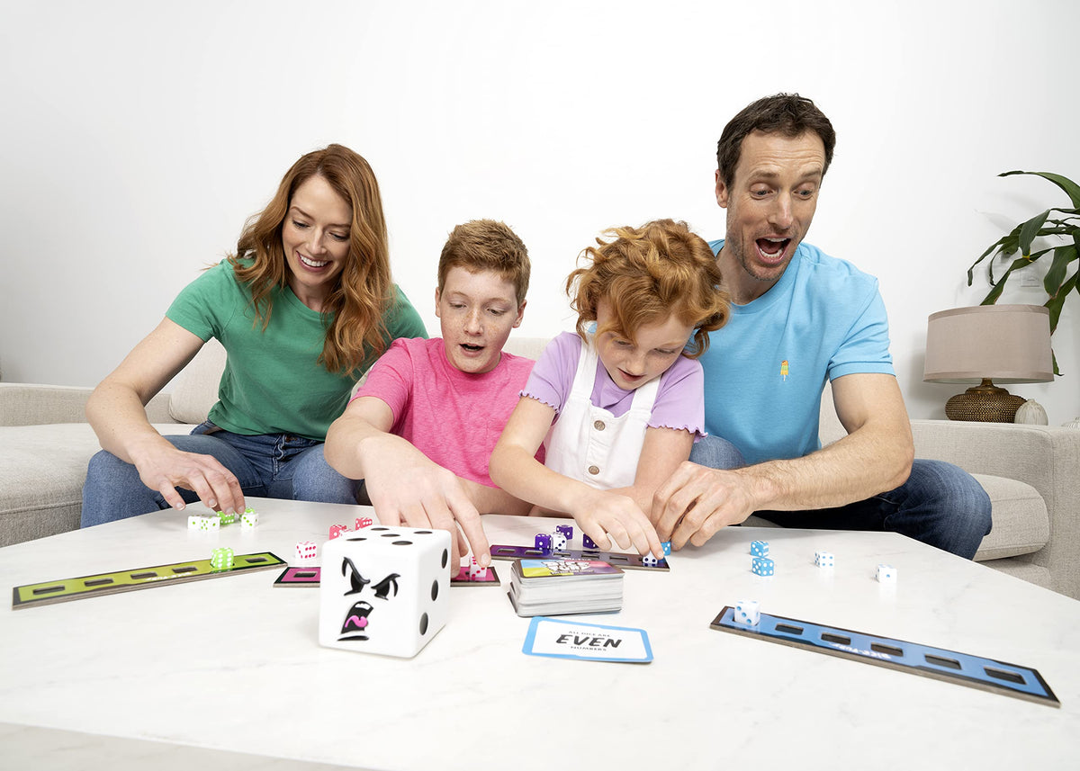 Educational Insights Dice of Fury box contents support easy setup and storage.