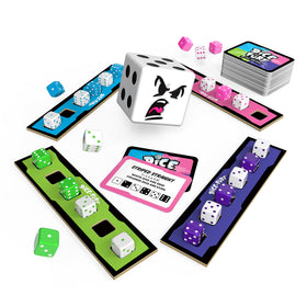Educational Insights Dice of Fury shines on family game night with fast rounds.