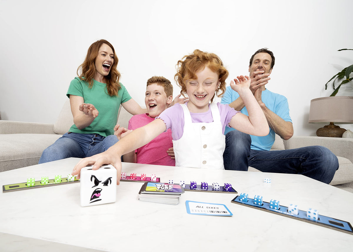 Educational Insights Dice of Fury supports 2-4 players for shared fun.