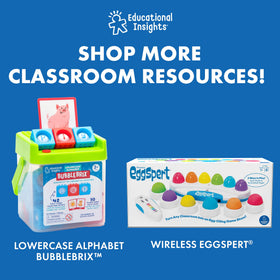 Educational Insights six arc mats foster collaborative, hands-on literacy practice in groups