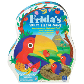 Educational Insights Frida's Fruit Fiesta game board for alphabet matching in preschool play