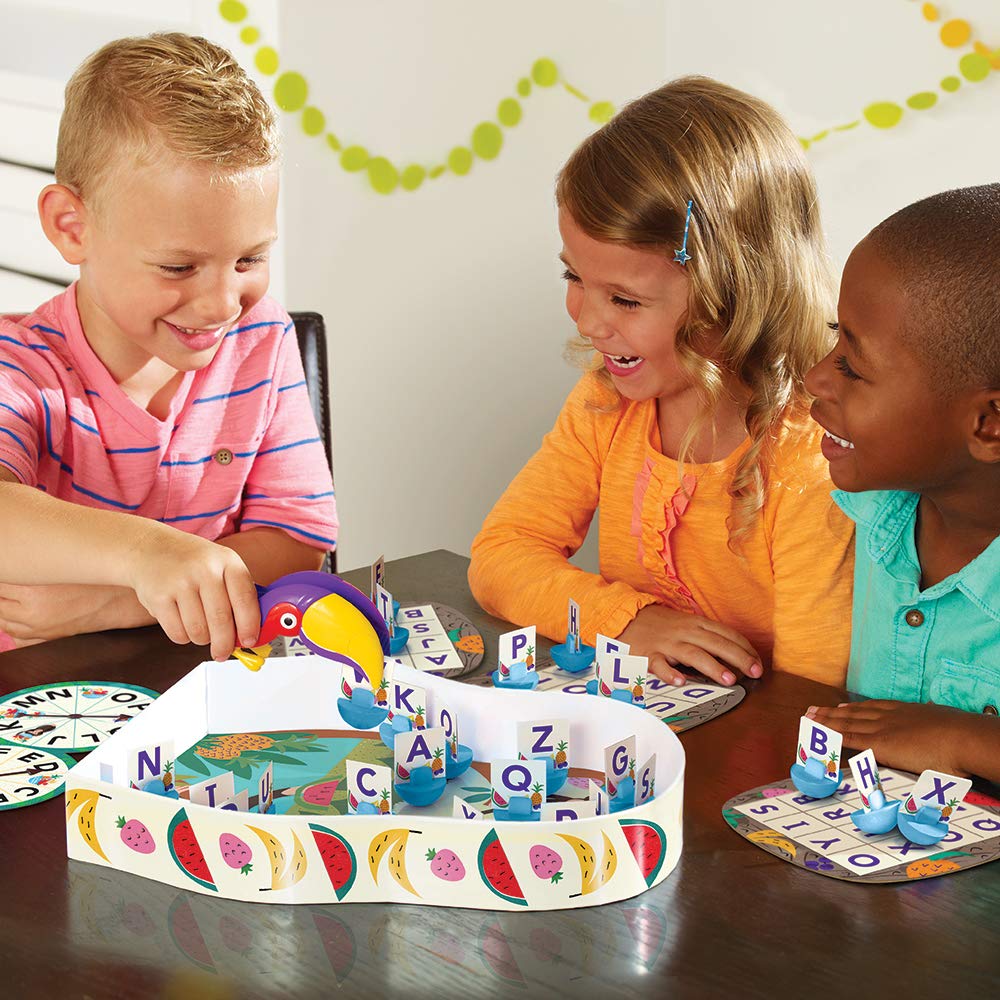 Educational Insights Frida's Fruit Fiesta monkeys illustration adds playful challenge